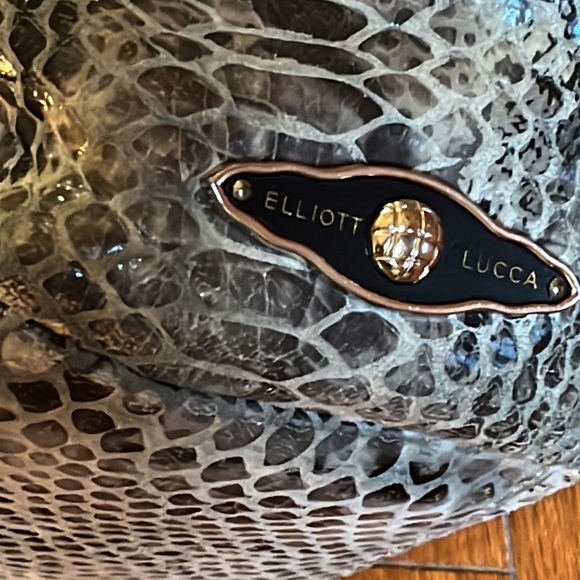 snakeskin leather bag - Picture 13 of 16